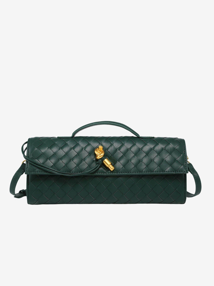 Elara - Woven Clutch Bag