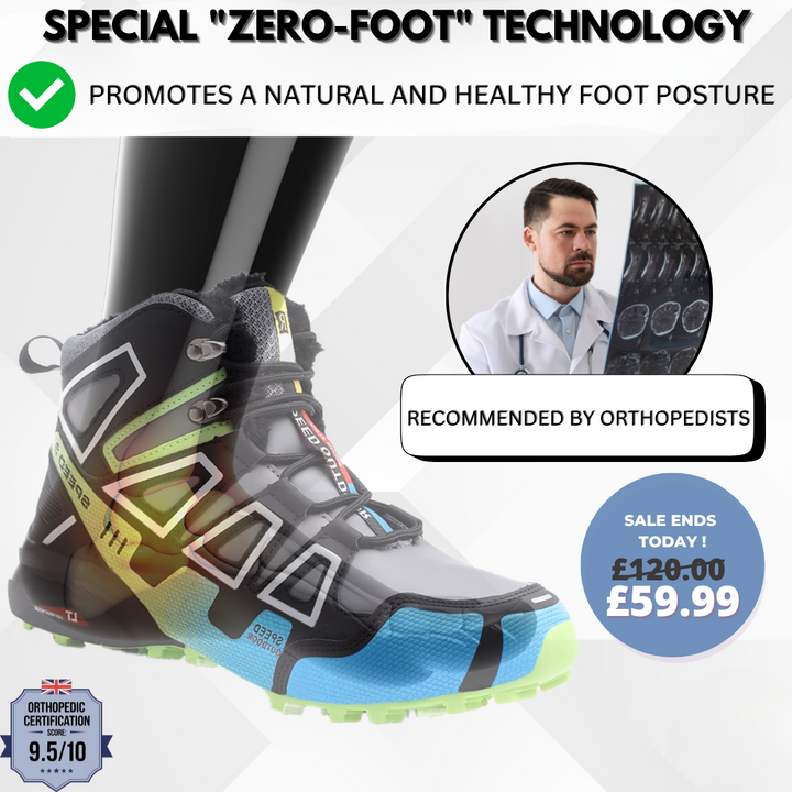 OrthoTrekking™| Ergonomic Hiking Shoes