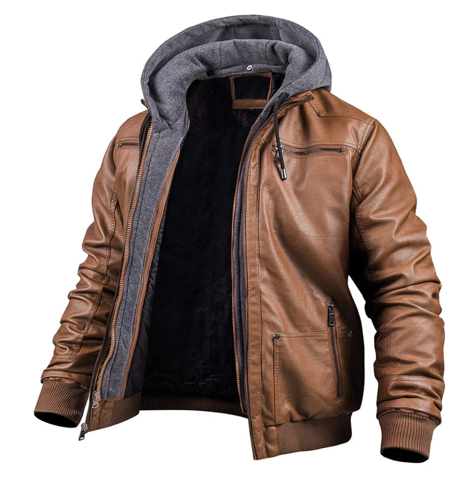 BENJAMIN™| Leather Winter Jacket