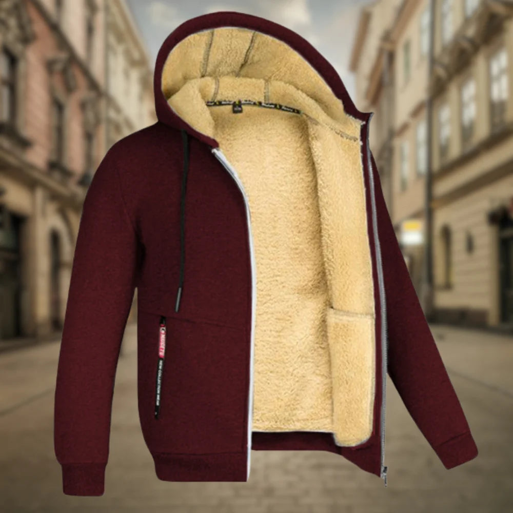 DAVIDE™| Men's Fleece-Lined Hoodie