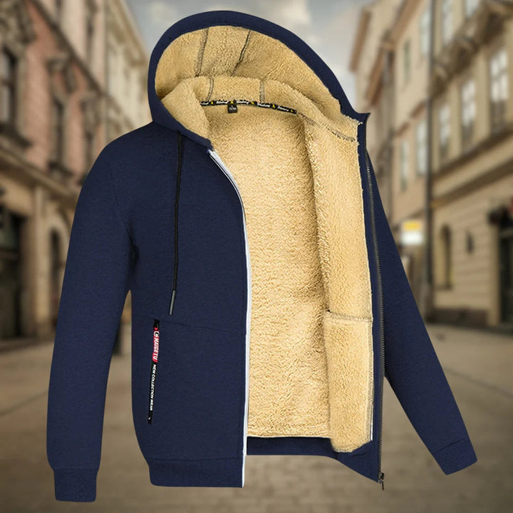 DAVIDE™| Men's Fleece-Lined Hoodie