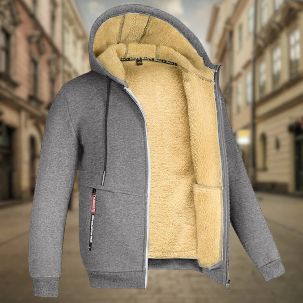 DAVIDE™| Men's Fleece-Lined Hoodie