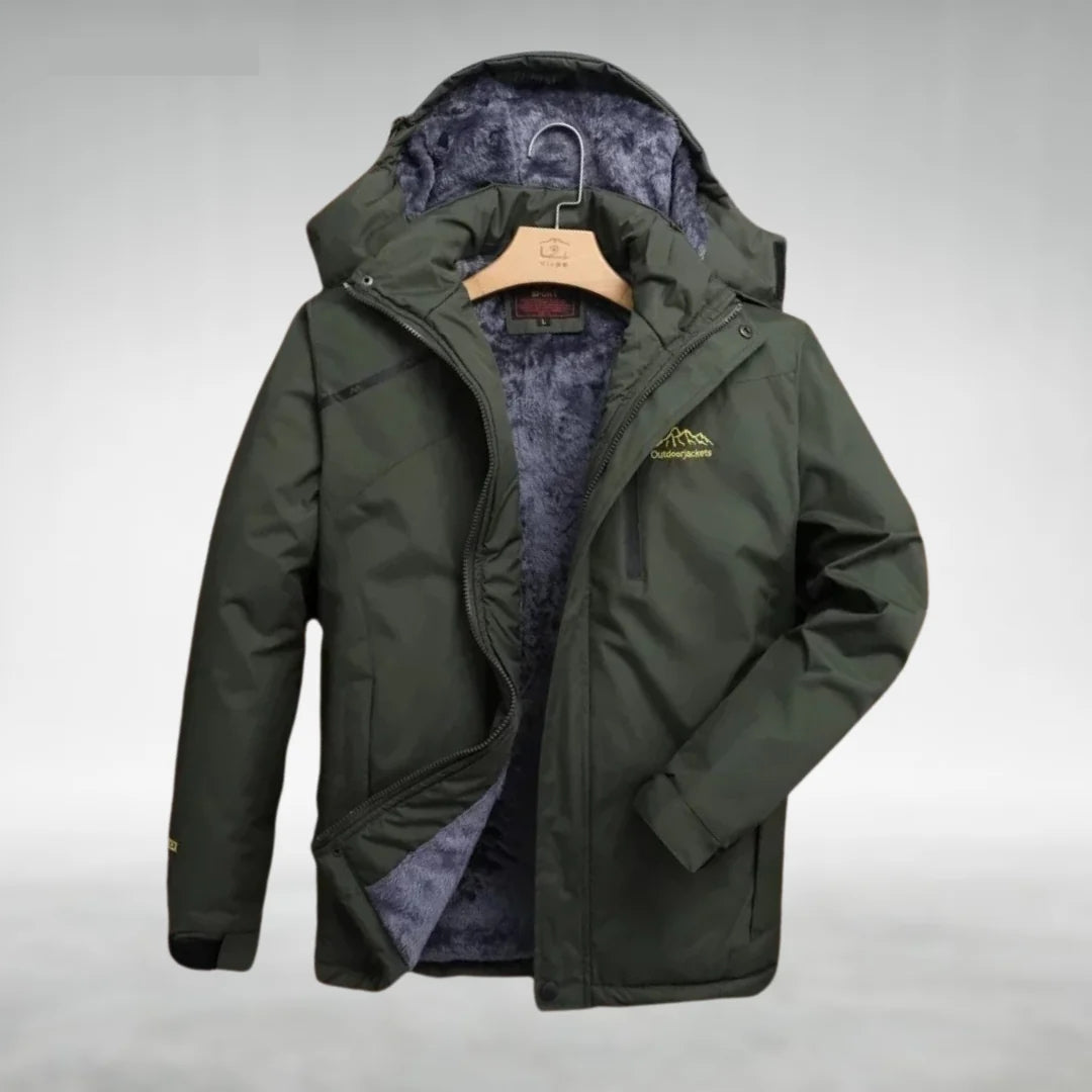 Warren | Herren Winterjacke mit Fleecefutter