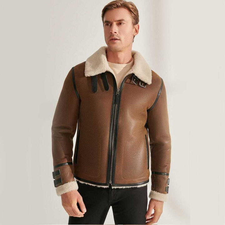 Shearling Bomber Jacket