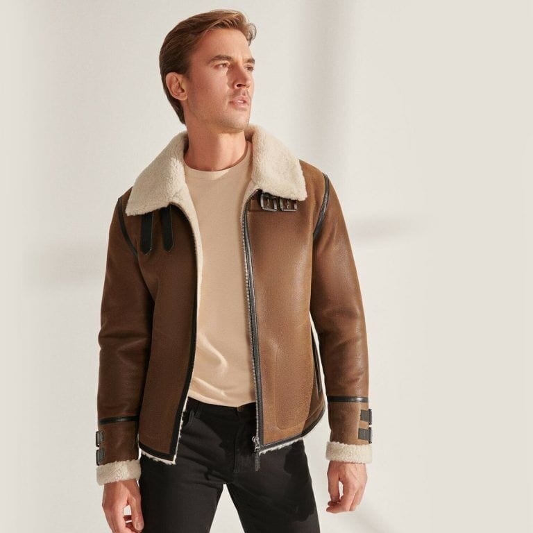 Shearling Bomber Jacket