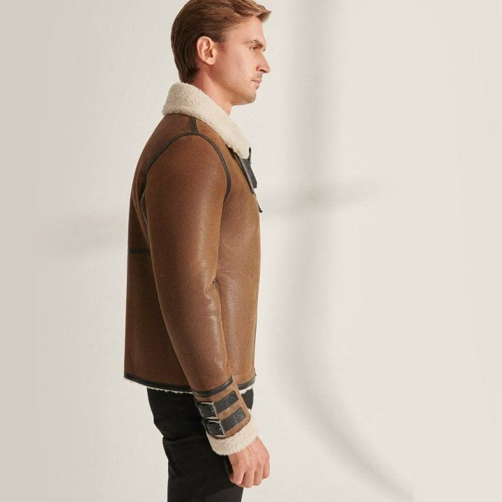 Shearling Bomber Jacket