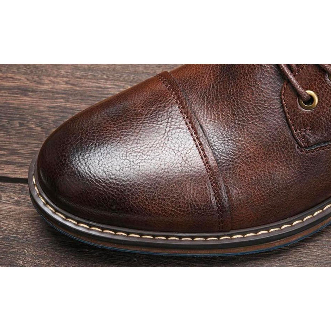 Liam | Handcrafted Premium Leather Oxford Boots