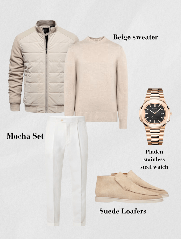 Mocha Casual Set