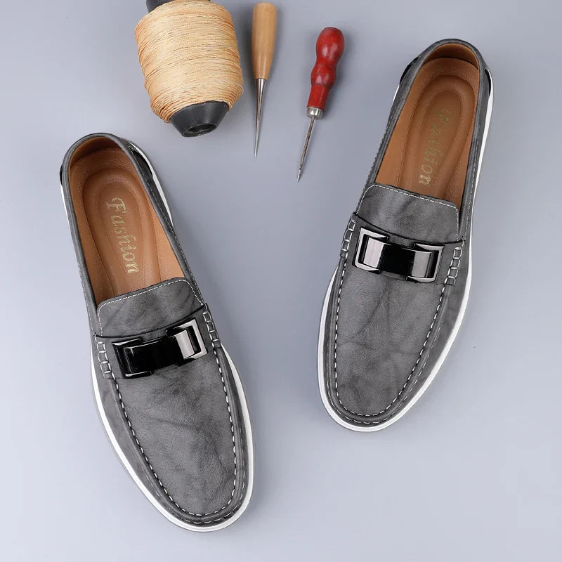 Ruco Genuine Leather Loafers