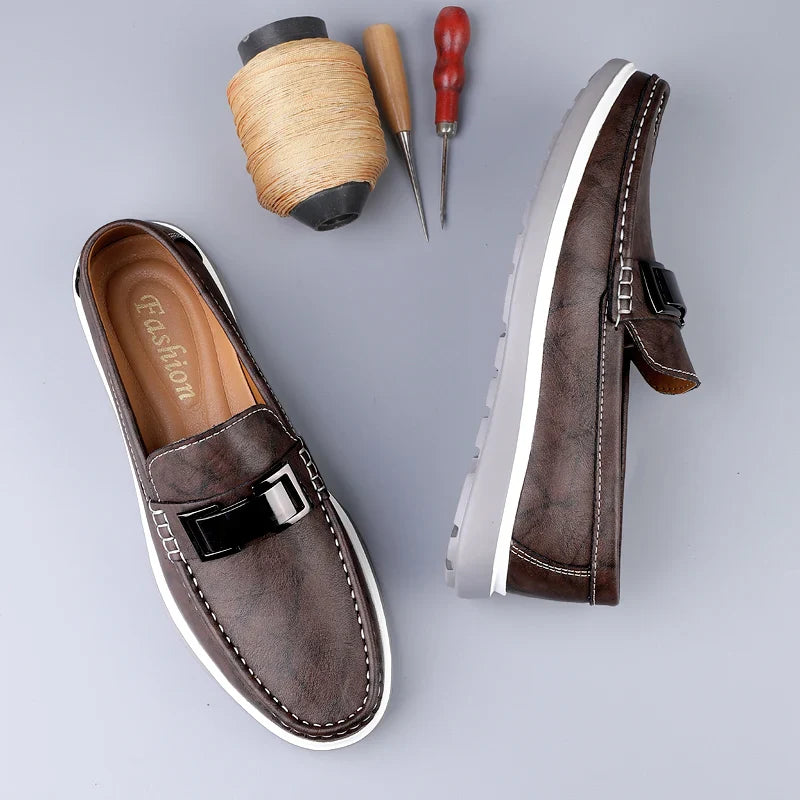 Ruco Genuine Leather Loafers