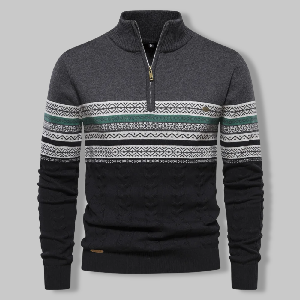 Torino Quarter Zip Sweater