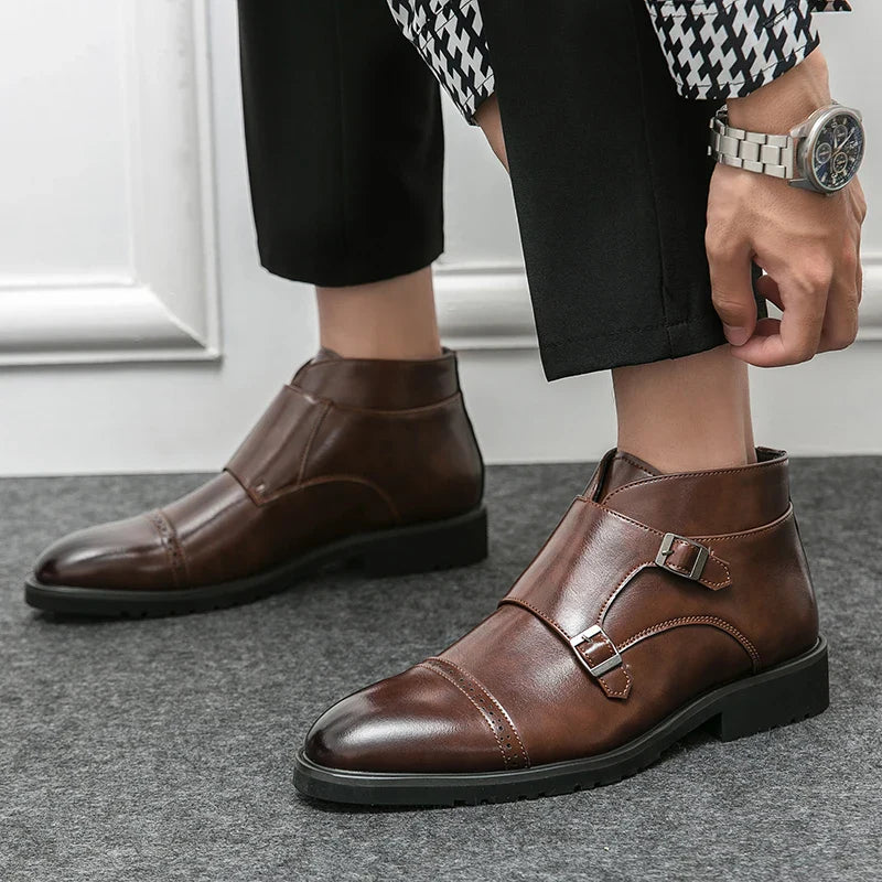 Vargas Double Monk Boots