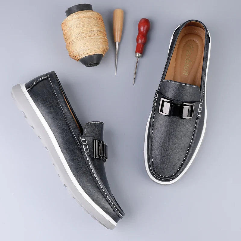 Ruco Genuine Leather Loafers