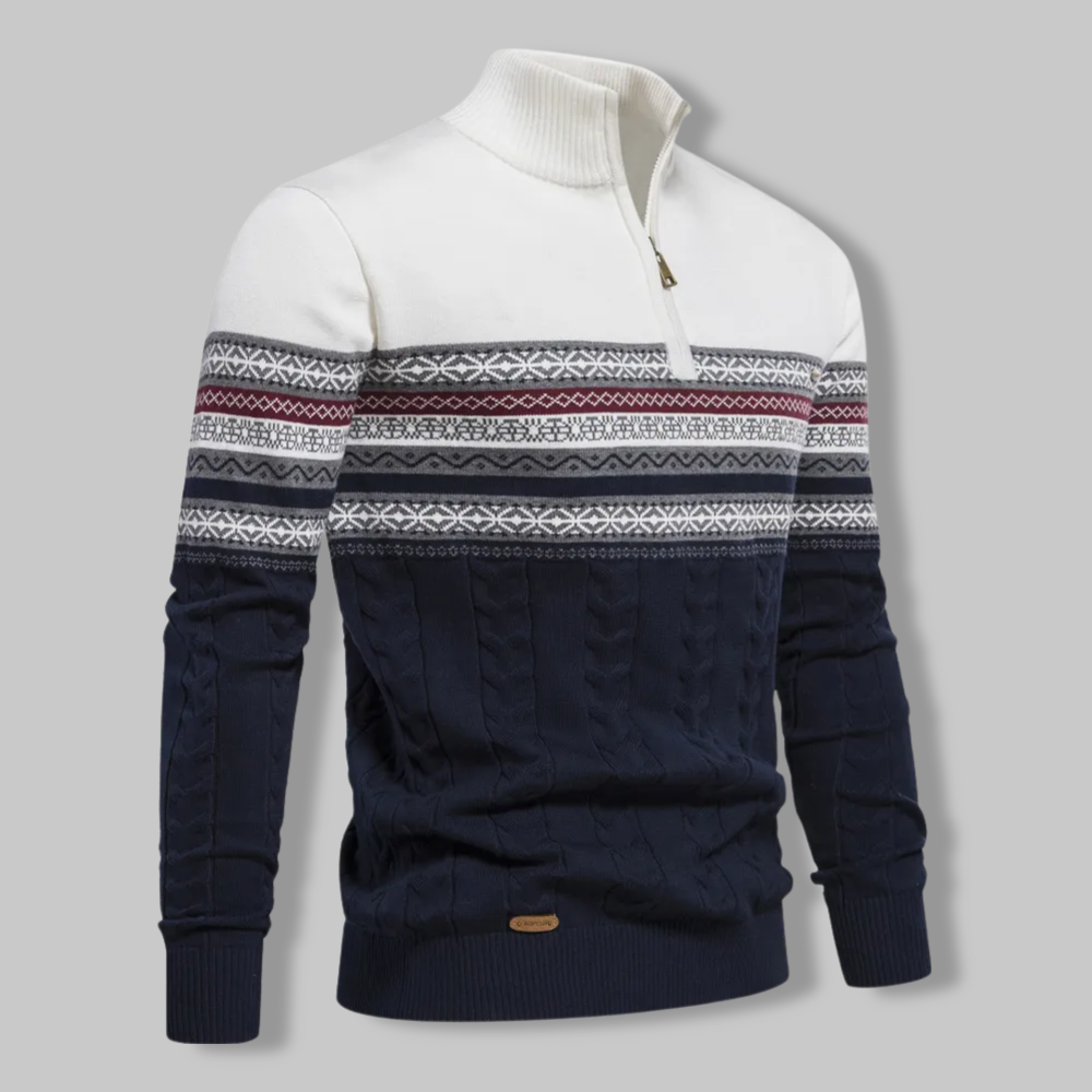 Torino Quarter Zip Sweater