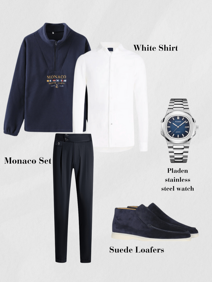 Blue Monaco Set